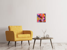 Laden Sie das Bild in den Galerie-Viewer, Leinwandbild Bunte Retro Kreise