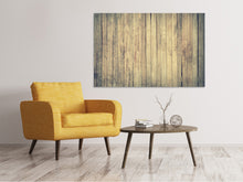 Laden Sie das Bild in den Galerie-Viewer, Leinwandbild Bretter Wand