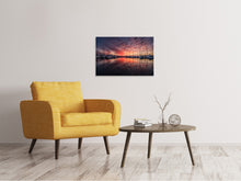 Laden Sie das Bild in den Galerie-Viewer, Leinwandbild Abendstimmung im Hafen