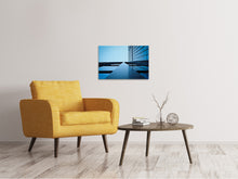 Laden Sie das Bild in den Galerie-Viewer, Leinwandbild Spiegelungen einer Fassade