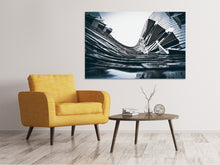 Laden Sie das Bild in den Galerie-Viewer, Leinwandbild Aussergewöhnliche Architektur