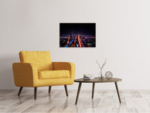 Laden Sie das Bild in den Galerie-Viewer, Leinwandbild Die bunten Lichter von Dubai