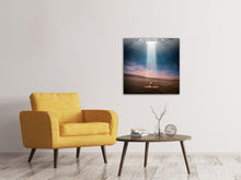 Laden Sie das Bild in den Galerie-Viewer, Leinwandbild Ein Ufo