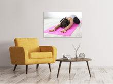 Laden Sie das Bild in den Galerie-Viewer, Leinwandbild Yoga Übung