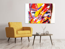 Laden Sie das Bild in den Galerie-Viewer, Leinwandbild Make up Kunst