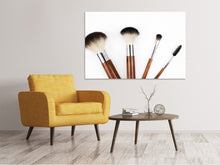 Laden Sie das Bild in den Galerie-Viewer, Leinwandbild Make-up Pinsel