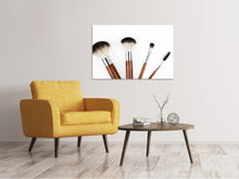 Laden Sie das Bild in den Galerie-Viewer, Leinwandbild Make-up Pinsel
