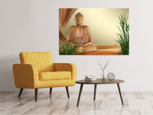 Laden Sie das Bild in den Galerie-Viewer, Leinwandbild XL Buddha