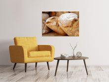 Laden Sie das Bild in den Galerie-Viewer, Leinwandbild Gesundes Brot