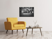 Laden Sie das Bild in den Galerie-Viewer, Leinwandbild Oldtimer Reparatur