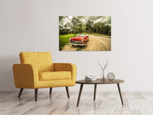 Laden Sie das Bild in den Galerie-Viewer, Leinwandbild Ein Oldtimer in Kuba