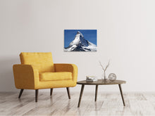 Laden Sie das Bild in den Galerie-Viewer, Leinwandbild Matterhorn Schweiz