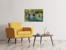 Laden Sie das Bild in den Galerie-Viewer, Leinwandbild Nationalpark Plitvicer Seen
