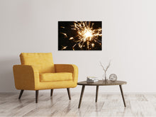 Laden Sie das Bild in den Galerie-Viewer, Leinwandbild Eine Wunderkerze