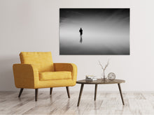 Laden Sie das Bild in den Galerie-Viewer, Leinwandbild Spiegelung im  Nebel
