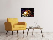 Laden Sie das Bild in den Galerie-Viewer, Leinwandbild Abstraktes Lichtspiel in Farbe