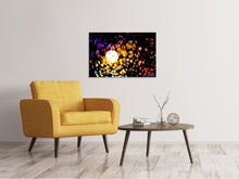 Laden Sie das Bild in den Galerie-Viewer, Leinwandbild Abstraktes Lichtspiel in Farbe