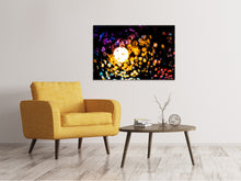 Laden Sie das Bild in den Galerie-Viewer, Leinwandbild Abstraktes Lichtspiel in Farbe
