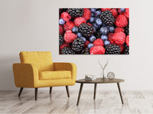 Laden Sie das Bild in den Galerie-Viewer, Leinwandbild Fruchtige Beeren