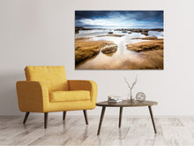 Laden Sie das Bild in den Galerie-Viewer, Leinwandbild Mystische Stimmung am Meer