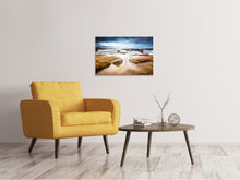 Laden Sie das Bild in den Galerie-Viewer, Leinwandbild Mystische Stimmung am Meer