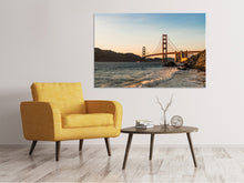 Laden Sie das Bild in den Galerie-Viewer, Leinwandbild An der Golden Gate Brücke