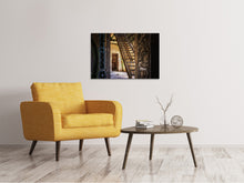 Laden Sie das Bild in den Galerie-Viewer, Leinwandbild Alte Treppe