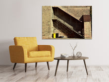 Laden Sie das Bild in den Galerie-Viewer, Leinwandbild Die Burg Treppe