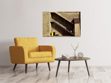 Laden Sie das Bild in den Galerie-Viewer, Leinwandbild Die Burg Treppe