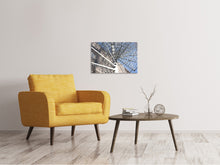 Laden Sie das Bild in den Galerie-Viewer, Leinwandbild Wendeltreppe aus Metall