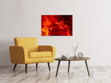 Laden Sie das Bild in den Galerie-Viewer, Leinwandbild Roter Sternenhimmel