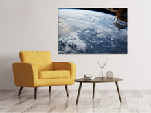 Laden Sie das Bild in den Galerie-Viewer, Leinwandbild Satelliten Bild