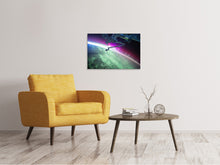 Laden Sie das Bild in den Galerie-Viewer, Leinwandbild Spektakuläres Satelliten Bild
