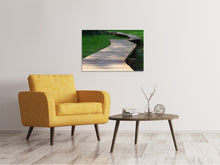 Laden Sie das Bild in den Galerie-Viewer, Leinwandbild Der Weg im Park