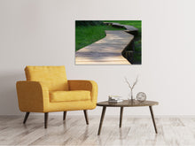 Laden Sie das Bild in den Galerie-Viewer, Leinwandbild Der Weg im Park