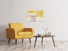 Laden Sie das Bild in den Galerie-Viewer, Leinwandbild Marshmallow im Eimer
