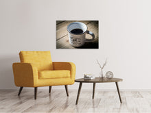 Laden Sie das Bild in den Galerie-Viewer, Leinwandbild Kaffee King