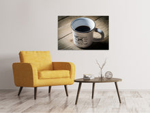 Laden Sie das Bild in den Galerie-Viewer, Leinwandbild Kaffee King