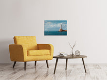 Laden Sie das Bild in den Galerie-Viewer, Leinwandbild Alter Leuchtturm