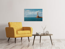 Laden Sie das Bild in den Galerie-Viewer, Leinwandbild Alter Leuchtturm