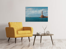 Laden Sie das Bild in den Galerie-Viewer, Leinwandbild Alter Leuchtturm