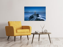 Laden Sie das Bild in den Galerie-Viewer, Leinwandbild Der Weg zum Leuchtturm