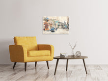 Laden Sie das Bild in den Galerie-Viewer, Leinwandbild Gemälde Oldtimer Kuba
