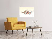 Laden Sie das Bild in den Galerie-Viewer, Leinwandbild Buntes Origami
