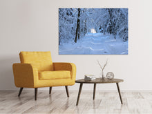 Laden Sie das Bild in den Galerie-Viewer, Leinwandbild Endlich Winter