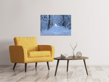 Laden Sie das Bild in den Galerie-Viewer, Leinwandbild Endlich Winter