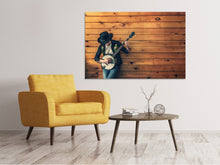 Laden Sie das Bild in den Galerie-Viewer, Leinwandbild Cooler Musiker