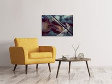 Laden Sie das Bild in den Galerie-Viewer, Leinwandbild Geigenspieler