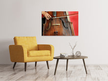 Laden Sie das Bild in den Galerie-Viewer, Leinwandbild Das Cello