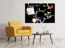 Laden Sie das Bild in den Galerie-Viewer, Leinwandbild Stimmungsvoller Rotwein